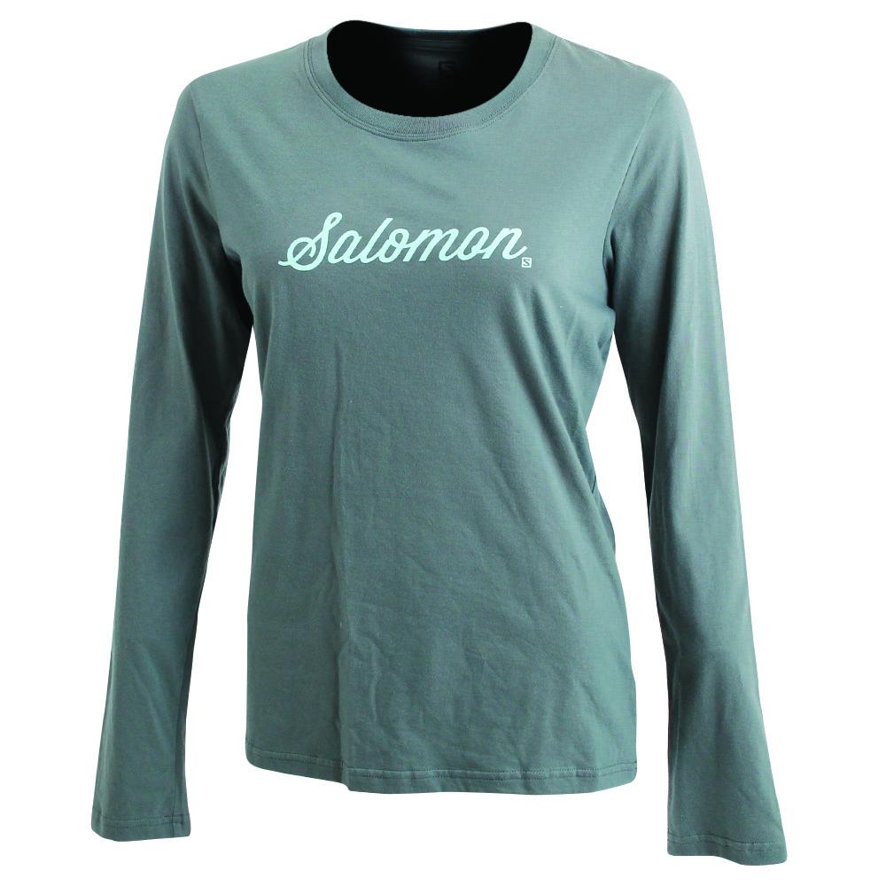 Salomon Singapore Womens Midlayers - SMOOTH LS W Green | 13049-MSFU